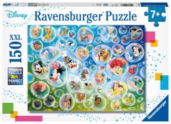 Ravensburger Puzzle Disney - Bubliny s oblíbenými postavami 150 dílků