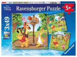 Ravensburger Puzzle Disney Medvídek Pú - Sportovní den 3x49 dílků