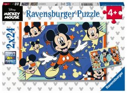 Ravensburger Puzzle Disney - Mickey Mouse 2x24 dílků