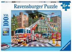 Ravensburger Puzzle - Hasiči v akci 100 dílků