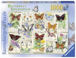 Ravensburger Puzzle - Krásní motýli 1000 dílků