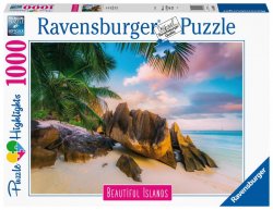Ravensburger Puzzle Nádherné ostrovy - Seychely 1000 dílků