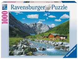 Ravensburger Puzzle - Rakouské hory 1000 dílků