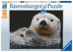 Ravensburger Puzzle - Roztomilá malá vydra 500 dílků