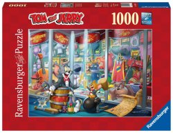 Ravensburger Puzzle - Síň slávy Toma a Jerryho 1000 dílků