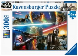 Ravensburger Puzzle Star Wars Mandalorian - Křížová palba 300 dílků