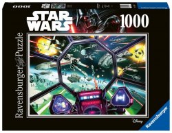 Ravensburger Puzzle Star Wars - TIE Fighter Kokpit 1000 dílků
