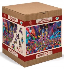 Puzzle Nový Rok 505 dílků, dřevěné