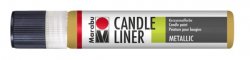 Marabu Candle Liner na svíčky - gitrový zlatý 25 ml