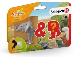Schleich Puzzle animals Wild Life