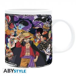 ONE PIECE Keramický hrnek - Wano Raid (objem 320 ml)