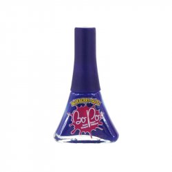 BO-PO Lak na nehty slupovací modrý s vůní Blueberry Glitz pro děti 5,5 ml