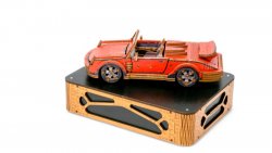 Wooden City Puzzle 3D Sportovní auto, dřevěné
