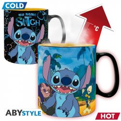 Lilo a Stitch Měnící keramický hrnek (objem 460 ml)