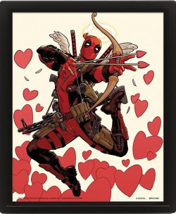 Obraz 3D Deadpool - Shooting Love