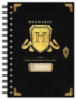 Harry Potter Blok A5 - Bradavice, kroužkový