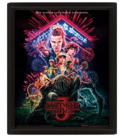 Obraz 3D Stranger Things summer of 85