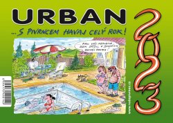 Kalendář Urban 2023 - S Pivrncem havaj po celý rok!