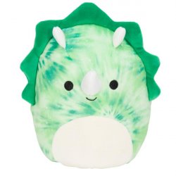 Squishmallows Zelený triceratops - Rocio 20 cm