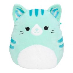 Squishmallows Modrozelená kočka - Corinna 20 cm