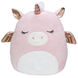 Squishmallows Růžovo zlatý alicorn - Grecia 30 cm