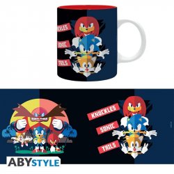 Sonic Hrnek keramický - Sonic, Tails and Knuckles 320 ml