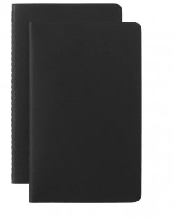 Moleskine Smart Sešity 2ks černý L, linkovaný