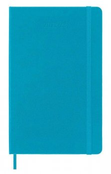 Moleskine Plánovací zápisník 2022-2023 modrý sv. L, tvrdý