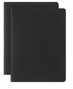 Moleskine Smart Sešity 2ks černý XL, čistý