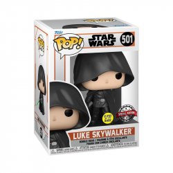 Funko POP Star Wars: Mandalorian - Luke with Lightsaber (exclusive limited edition GITD)