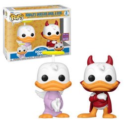 Funko POP Disney: Donald Duck - 2PK Donald’s Shoulder Angel and Devil (2022 shared WonderCon exclusive)