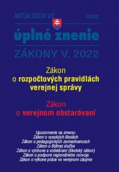 Aktualizácia V/2 2022 – štátna služba, informačné technológie verejnej správy