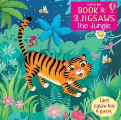 Usborne Book & 3 Jigsaws: The Jungle