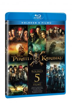 Piráti z Karibiku 1.-5. - kolekce 5 Blu-ray