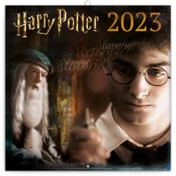 Kalendář 2023 poznámkový: Harry Potter, 30 × 30 cm
