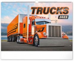 Kalendář 2023 nástěnný: Trucks, 48 × 33 cm