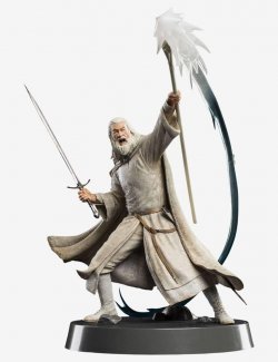 Pán prstenů figurka - Gandalf Bílý 23 cm (Weta Workshop)