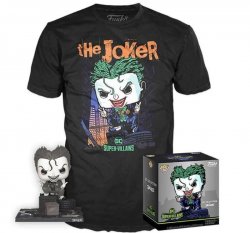 Funko POP & Tee: DC Jim Lee: Joker - velikost trička XL