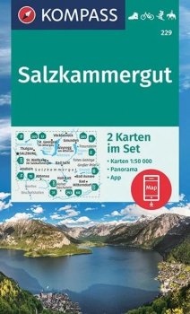 Salzkammergurt  ( sada 2 mapy )   229 NK