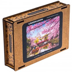 Unidragon dřevěné puzzle - Sakura velikost S