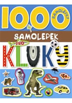 1000 samolepek pro kluky