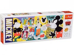 Panoramatické Puzzle: Legendární Myšák Mickey 500 dílků