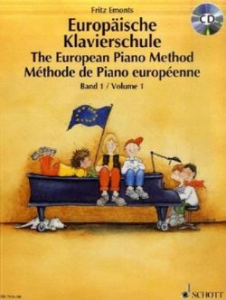 Evropská klavírní škola 1 (+CD) (německá)