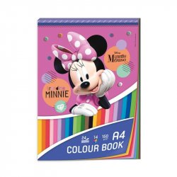 Blok barevných papírů A4 - Disney Minnie