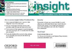 Insight Upper Intermediate Online Workbook & Online Practice (Access Code Card)