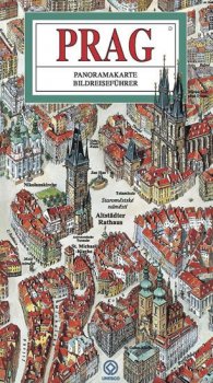 Prag - Panoramakarte und Bildreiseführer