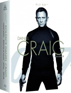BOND - Daniel Craig 4x Blu-ray