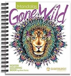 Chameleon Antistresové exklusivní omalovánky Mandalas Gone Wild