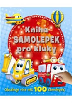 Kniha samolepek pro kluky