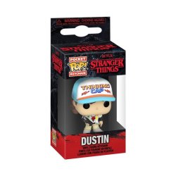 Funko POP Keychain: Stranger Things - Dustin (klíčenka)